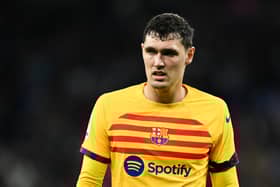 Barcelona defender Andreas Christensen. 