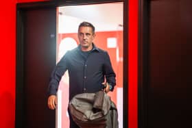 Gary Neville has added NBC Sports work to his broadcasting portfolio this season. 