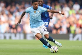 Savinho was replaced at half-time in Manchester City's win over Chelsea.