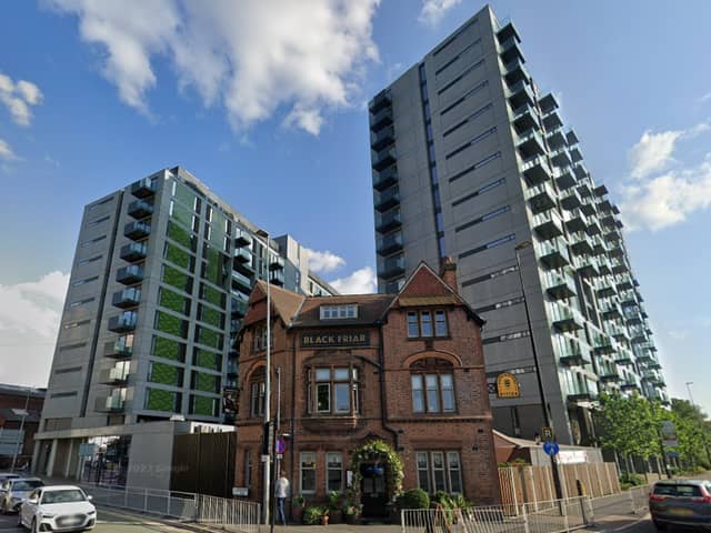 The LOCAL Blackfriars apartment block in Salford