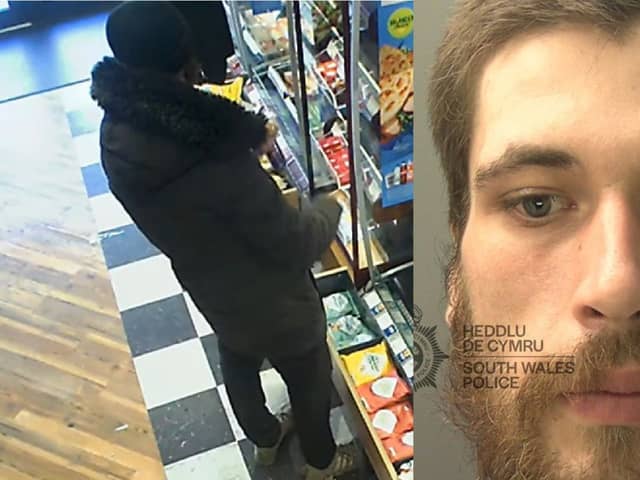 James McKernan robbed a Greggs store - threatening to stab staff.