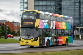 First ever Bee Network Pride Bus hits the road to mark Pride weekend in the city