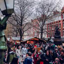 The always-popular Christmas Markets on St Ann's Square in 2023. Picture: Manchester City Centre BID.