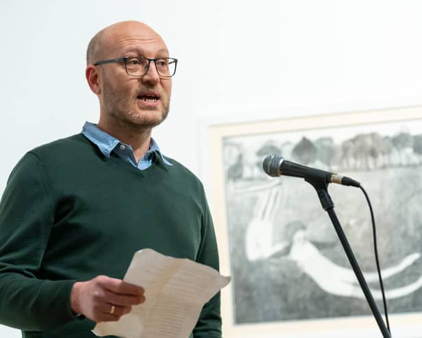 Mark Doyle at Touchstones in 2022 (Photo: Alan Hamer)