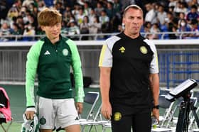 Brendan Rodgers has said Celtic are yet to receive an offer form Manchester City for Kyogo Furuhashi.