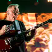 New Order performed at Wythenshawe Park yesterday 