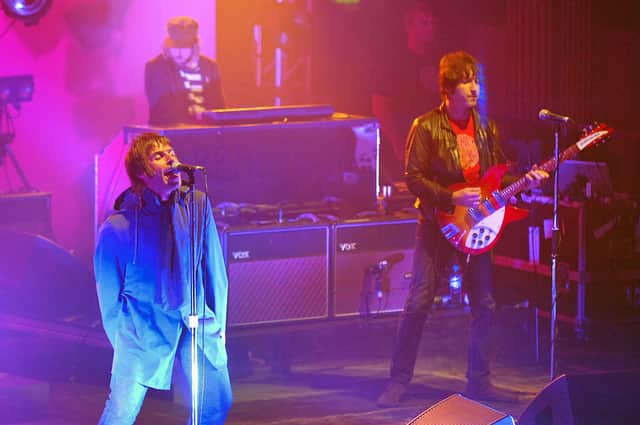 Liam Gallagher and Beady Eye at Blackpool's Winter Gardens Empress Ballroom