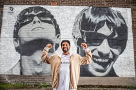Oasis Superfan Razz Ashraf, 29, from Altrincham