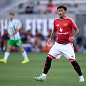 Jadon Sancho might have played his final Manchester United match