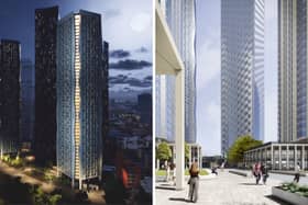 Developer Renaker has secured planning permission for five huge new skyscrapers on Deansgate. 