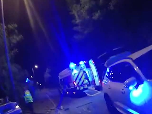 Heartstopping footage shows a drunk BMW driver speeding away from a pub - moments before he killed his teenage friend in a horror crash.