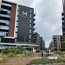 Residents of Salford's Middlewood Locks have had enough. Credit: Declan Carey/LDRS
