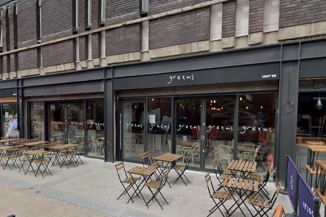Simon Rimmer's Greens restaurant in Sale is closing for good with immediate effect. Credit: Google Maps