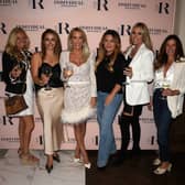 Stars gathered for the VIP wine-tasting event