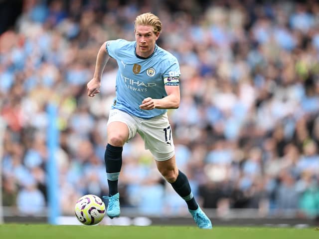 Pep Guardiola gave an injury update on Kevin De Bruyne ahead of the Watford and Newcastle games.