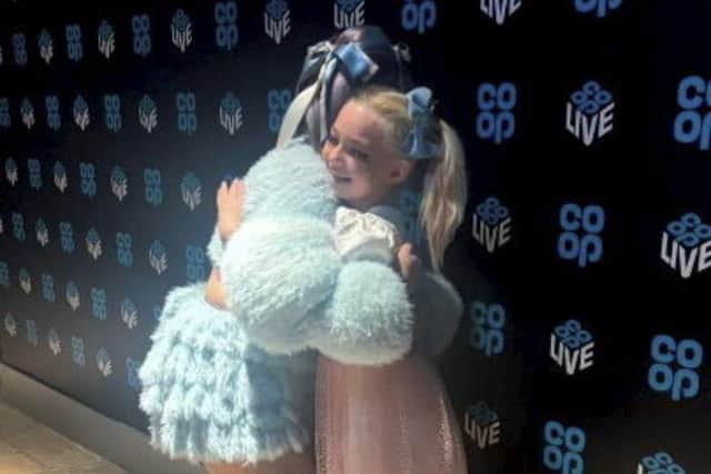 Evie's mum said "all the stress was worth it" as her daughter's "dreams came true"