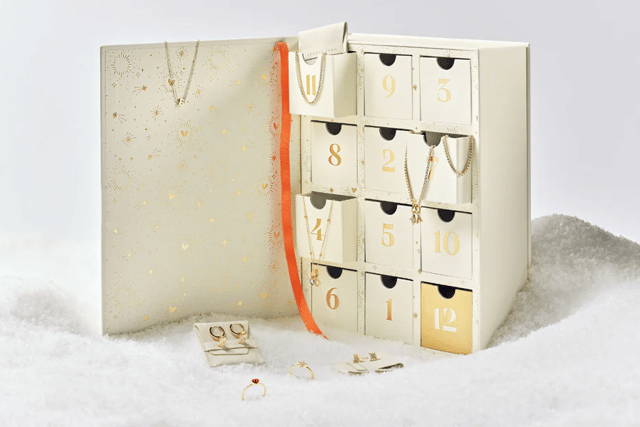 Made More You advent calendar in gold