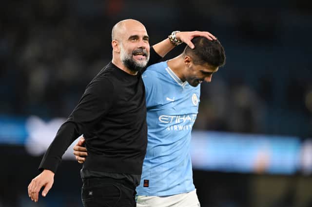 Nick’s inspiration - Manchester City boss Pep Guardiola