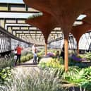 Phase two plans include the relocation of WaterAid’s Gold medal-winning garden from this year’s RHS Chelsea Flower Show. Picture: Twelve Architects