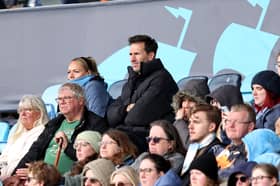 Gareth Taylor watches Manchester City's win against Brighton. 