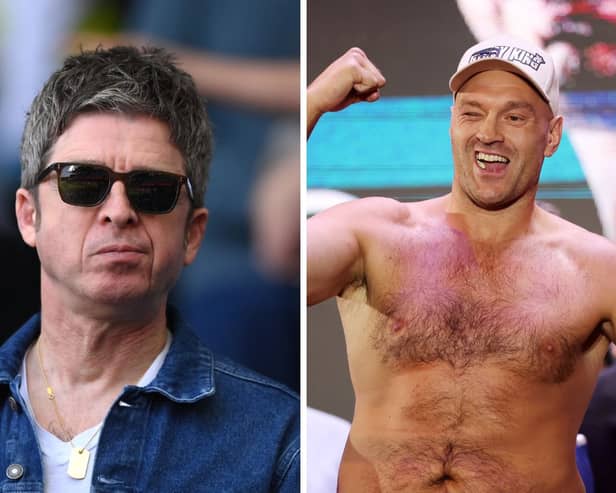 Noel Gallagher and Tyson Fury are among Manchester's richest celebrities. 