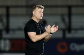 Salford City boss Karl Robinson. 