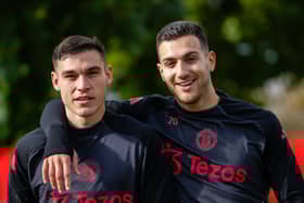 Manuel Ugarte and Dioog Dalot are both in the Manchester United squad to face Porto