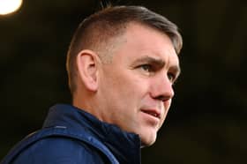 Stockport County boss Dave Challinor
