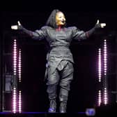 Janet Jackson - pictured at a previous concert in Houston. 