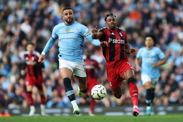 Walker being outpaced by Traore is an undoubted sign that he is beginning to finally slow down.