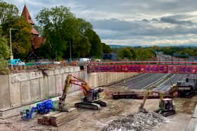 Work on the M67 