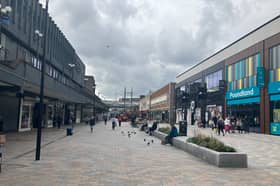Merseyway Shopping Centre in Stockport, Greater Manchester. Picture taken by local democracy reporter Declan Carey. Free to use for LDRS partners.
