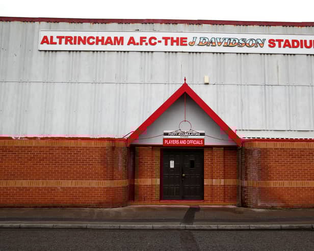 There was free entry at the J Davidson Stadium for Altrincham's clash with Blackburn's Under-21s. 