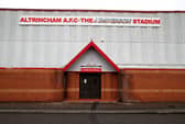 There was free entry at the J Davidson Stadium for Altrincham's clash with Blackburn's Under-21s. 