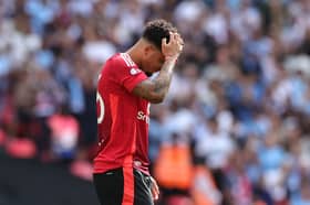 Jadon Sancho left Manchester United on loan in the summer