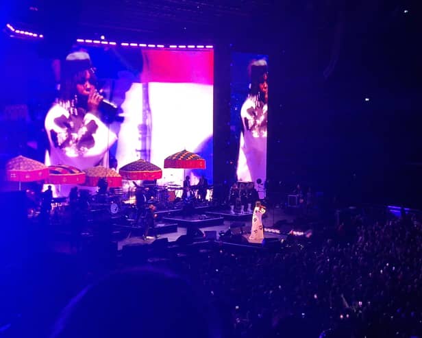 Lauryn Hill performs at Manchester's Co-op Live on Saturday 12 October.