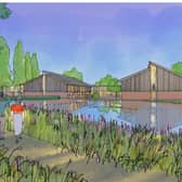Illustrative drawing of how the new 'Tebay-style' Tatton Services could look. 