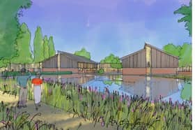 Illustrative drawing of how the new 'Tebay-style' Tatton Services could look. 