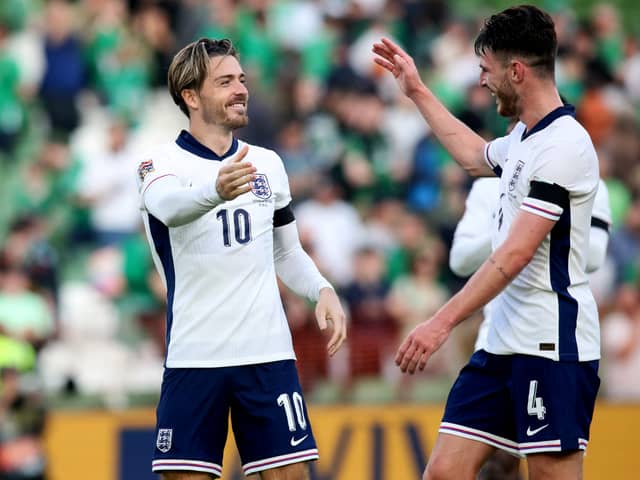 Declan Rice has praised Jack Grealish's impact at club and international level