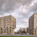 A CGI image of what the new homes planned for the former Reno club site on Moss Side could look like. Credit: Mosscare St Vincent\'s