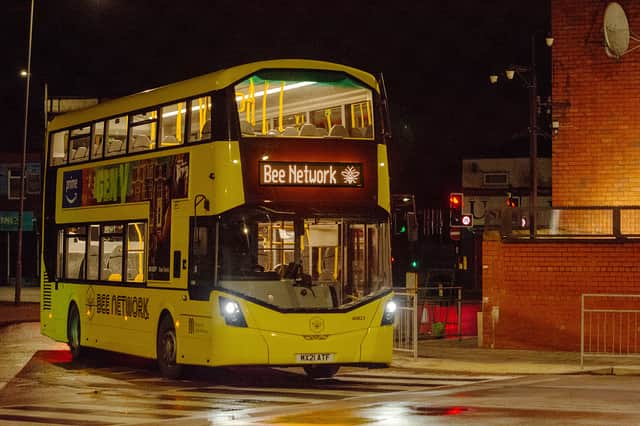 The trial of Bee network night buses