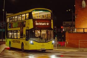 The trial of Bee network night buses