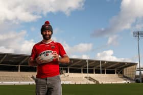 Salford Mayor Paul Dennett at Salford Community Stadium. 