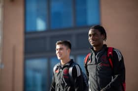 Harry Amass and Habeeb Ogunneye are both in the Manchester United squad