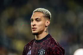 Antony has suffered a sprained ankle and will miss Sunday's game against West Ham United.