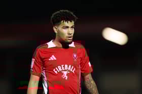 Francis Okoronkwo rescued a late point for Salford against Fleetwood. 