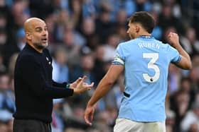 Pep Guardiola revealed that Ruben Dias won't be back until at the November international break due to injury.