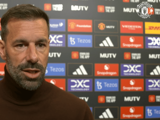 Van Nistelrooy issued a brief team news update following the draw with Chelsea