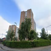  Eddie Colman Court and John Lester Court in Salford.