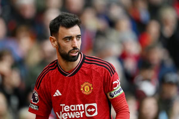 Manchester United football player Bruno Fernandes has been hailed a hero after saving a passenger’s life on an easyJet flight. (Photo: Getty Images)